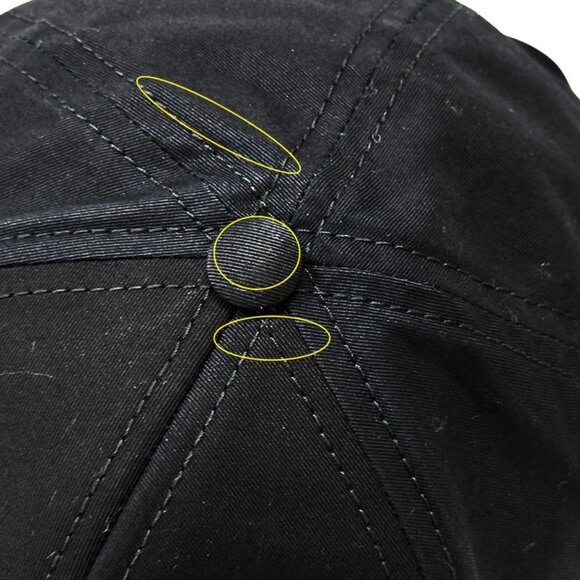 Celine Cap Women Men Brand Triomphe Canvas Black Simple Casual - Picture 10 of 13